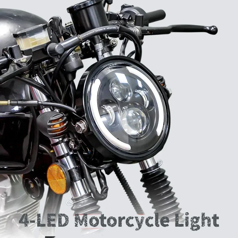 TCYATO 50W 7-Inch 17.78 cm LED - Universal Motorcycle Led Headlight Projector recension och pris