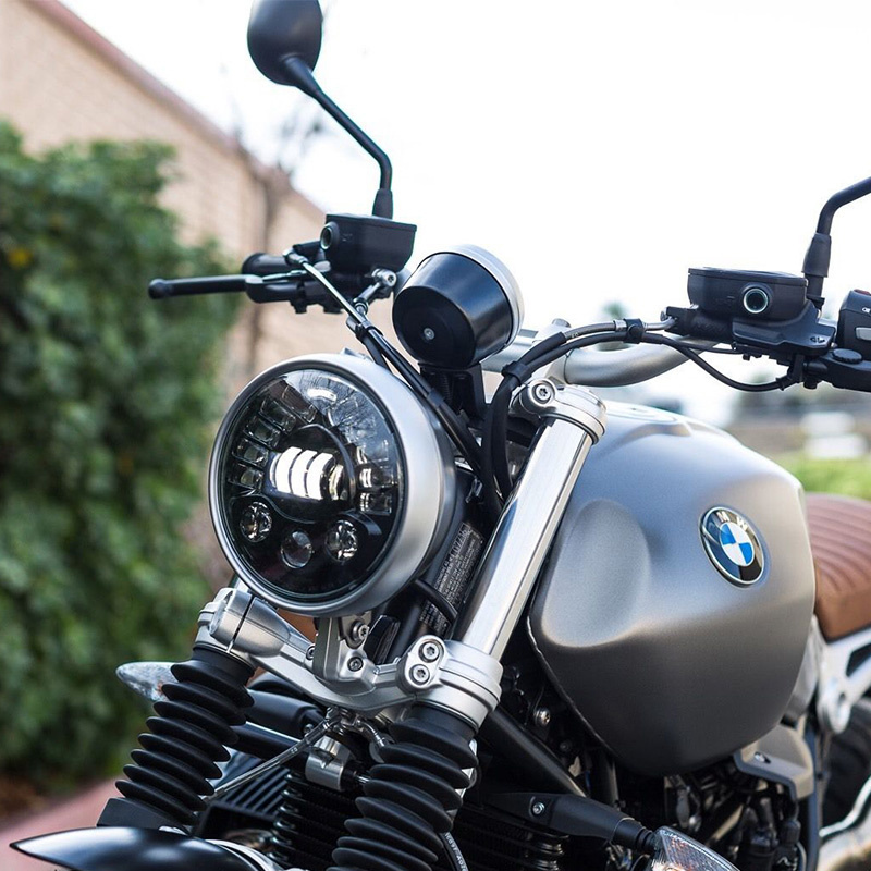 7inch Adaptive Round Motorcycl - Universal Motorcycle Led Headlight Projector recension och pris