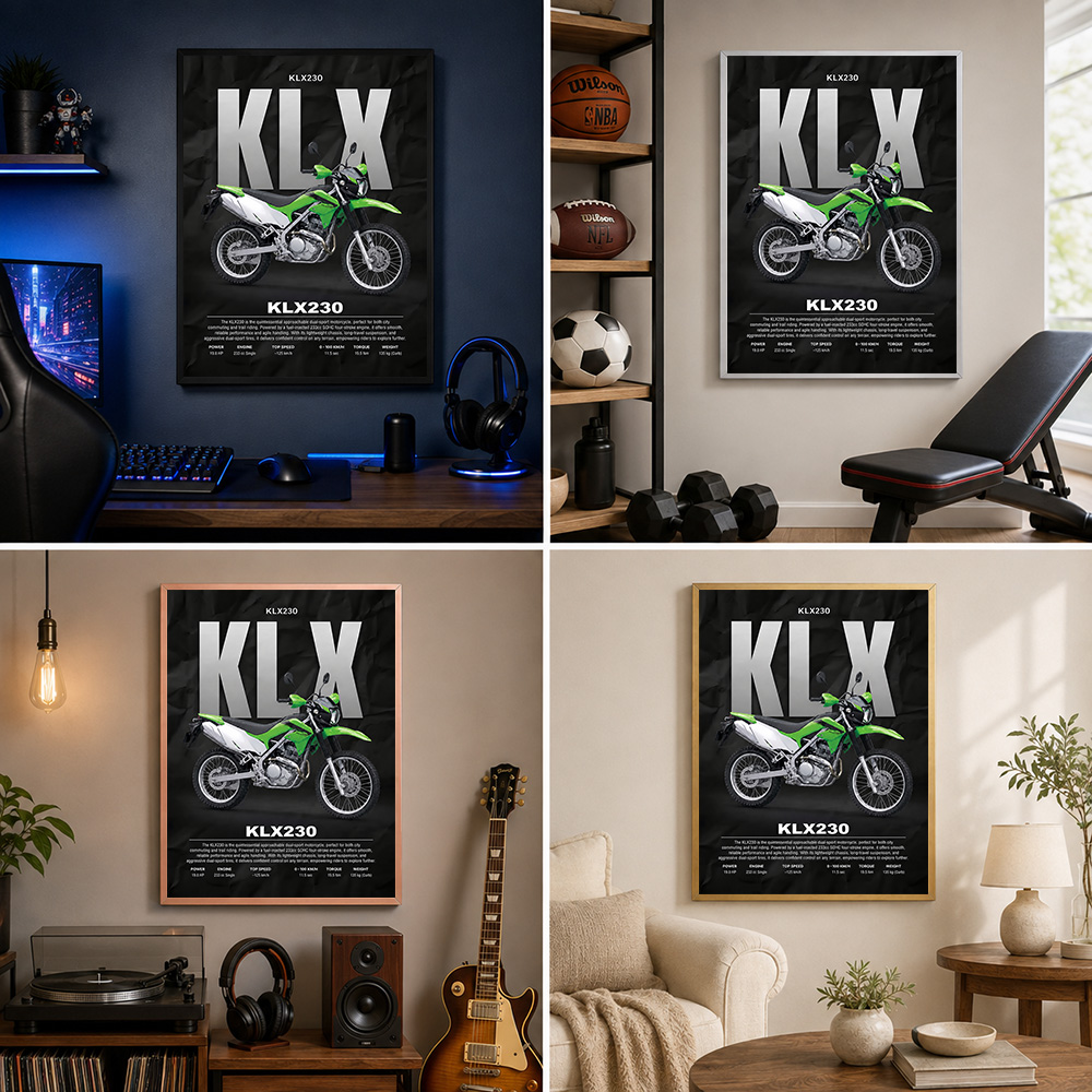 Japanese KLX230 Dual Sport Mot - Riding Gear recension och pris
