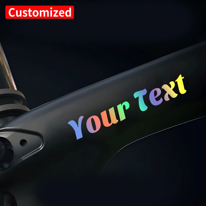 1PC Custom Bicycle Stickers Fr - Motorcycle Helmets recension och pris